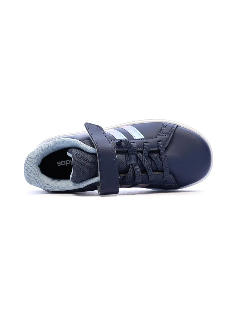 Baskets Marine Fille Adidas Grand Court 2.0 5