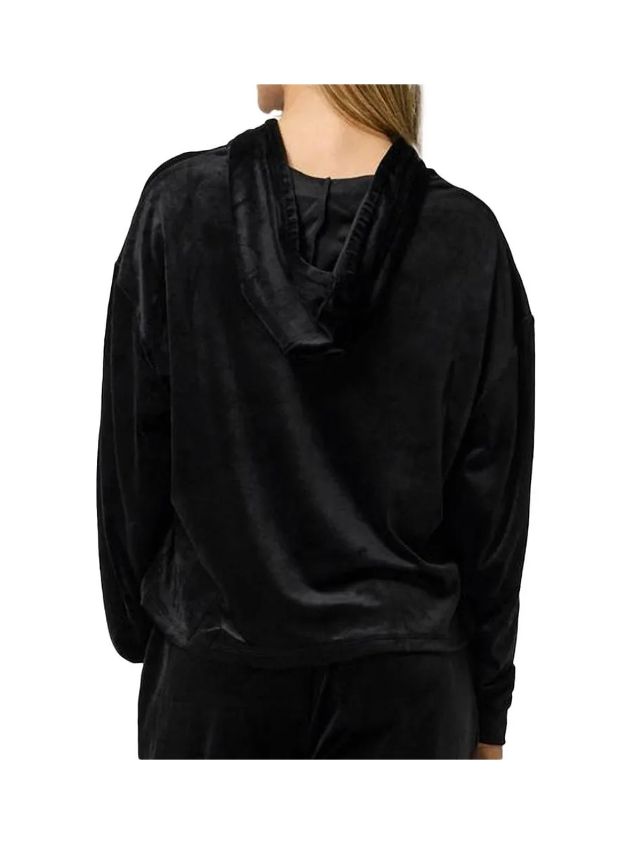 Sweat Noir Femme Pieces Pcilli 3