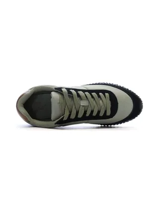 Baskets Vertes/Noires Homme Le Coq Sportif Veloce 4