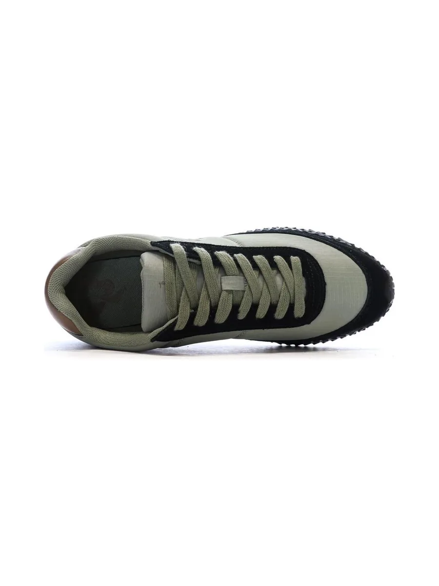 Baskets Vertes/Noires Homme Le Coq Sportif Veloce 4