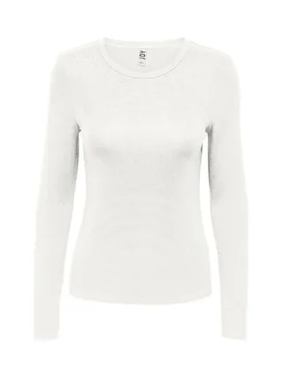 T-shirt Manches Longues Blanc Femme JDY Mila 1