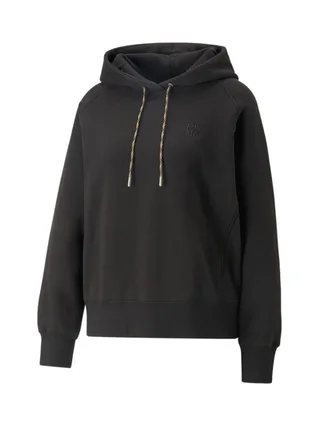 Sweat à Capuche Noir Femme Puma Infuse 1