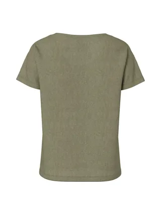 T-Shirt Kaki Femme Pieces Sophie 2
