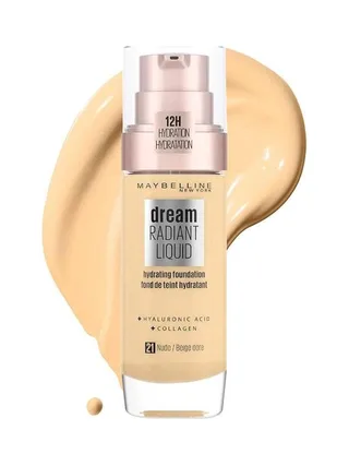 Fond de teint Dream Radiant Liquid Gemey Maybelline 21 Beige Rosé 2