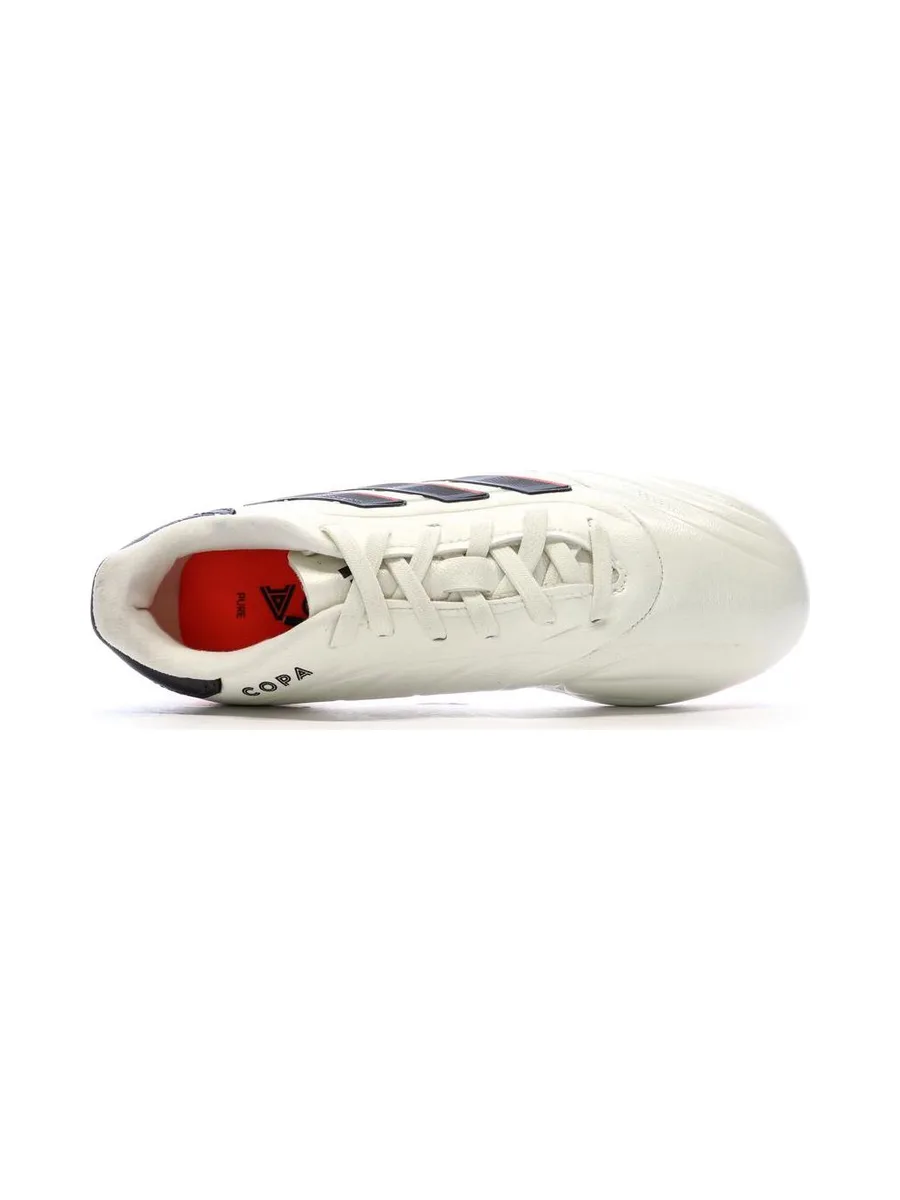 Chaussures de football Blanches/Rouges Garçon Adidas Copa Pure 2 5
