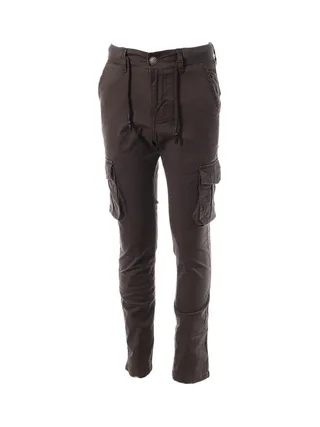Pantalon Gris Anthracite Garçon Paname Brothers James0 1