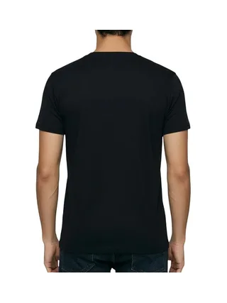 T-Shirt Noir Homme Lee Cooper GLC1986 2