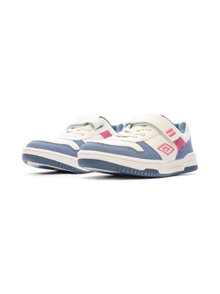 Baskets Blanches/Bleu/Rose Fille Umbro Ovida 6