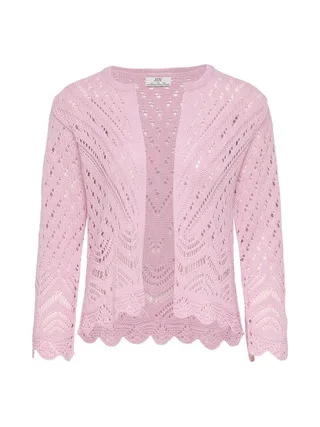 Cardigan Rose Femme JDY Sun 3/4 Cropped 1