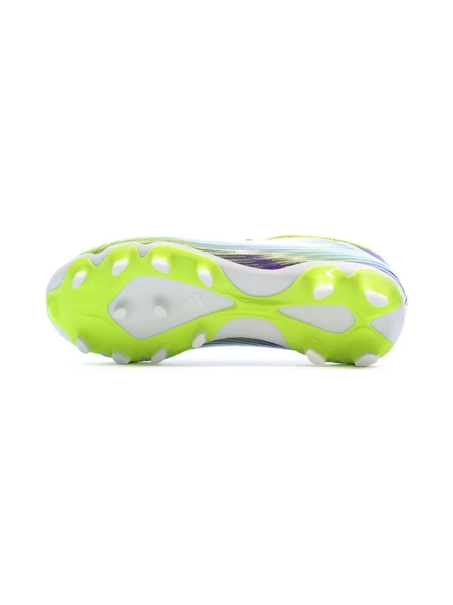 Baskets Violet/Verte Garçon Adidas F50 League 6