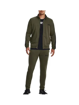 Survêtement Kaki Homme Under Armour Knit Track 1