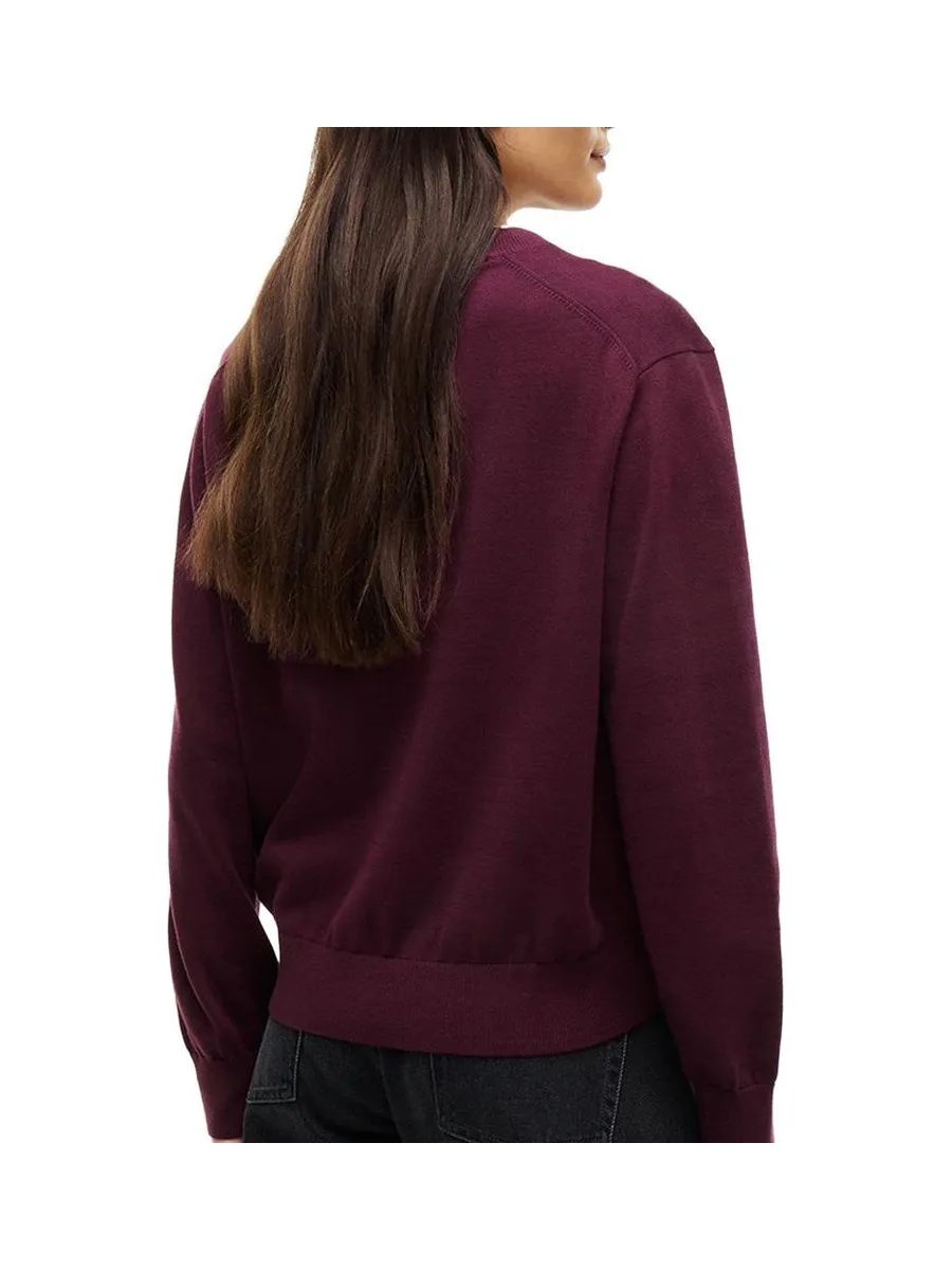 Pull Bordeaux Femme Tommy Hilfiger Essential 3