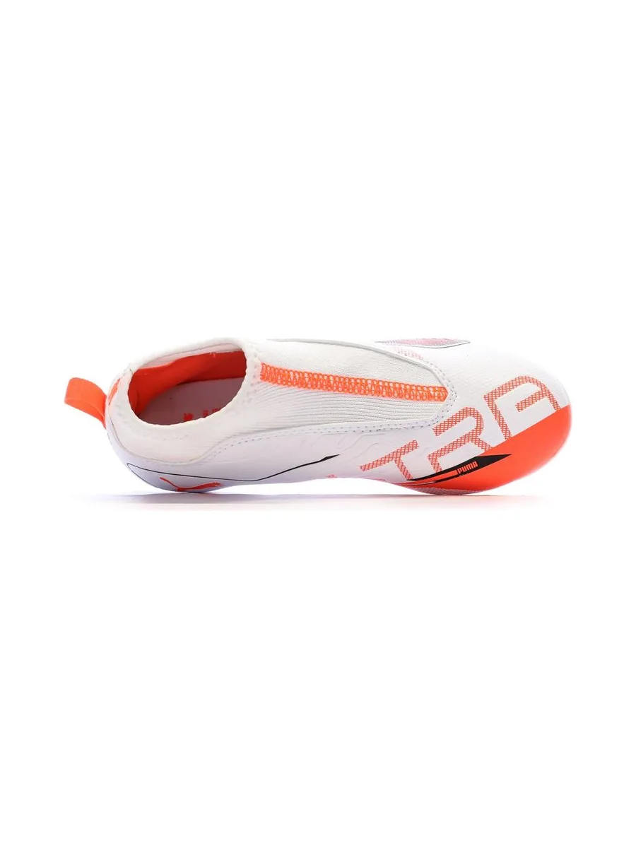 Chaussures de football Blanc/Rouge Garçon Puma Ultra 5 5