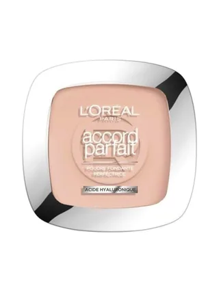 Poudre Fondante Perfectrice Accord Parfait L'Oréal Paris 2R/2C Vanille Rosée 1