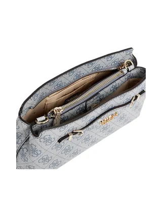 Sac à Bandoulière Bleu Femme Guess Katya 3