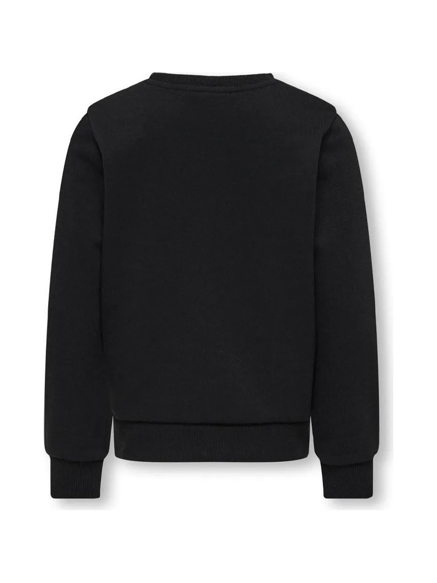Sweat Noir/Rose Fille Kids ONLY Koglina Heart 3
