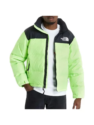 Doudoune Verte/Noir Homme The North Face Retro Nuptse 1