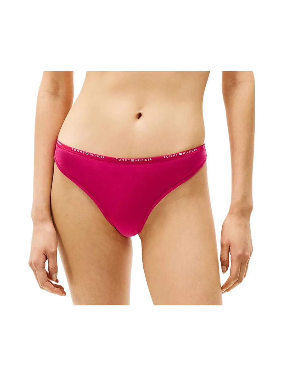 String Rouge Femme Tommy Hilfiger Thong UW0UW05741 2