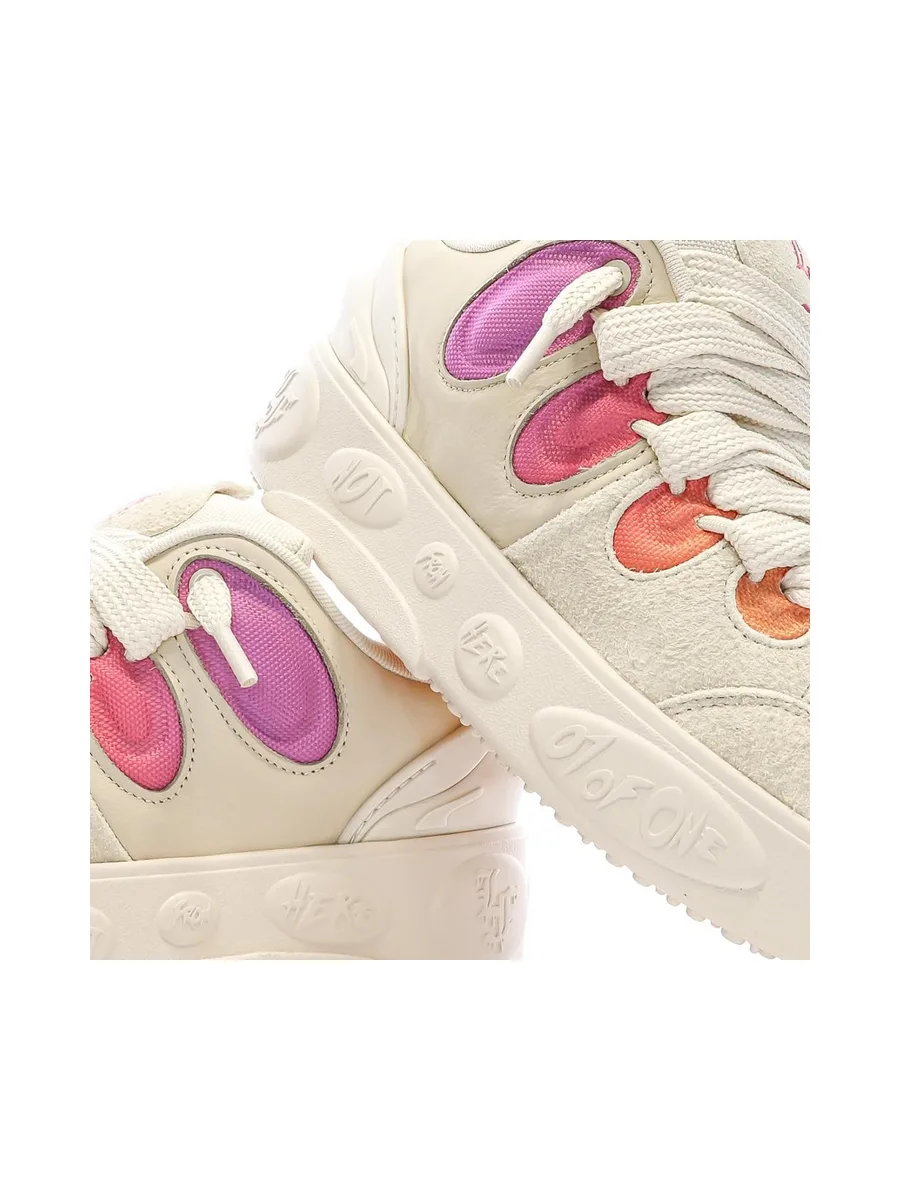Baskets Beige Femme Puma La Francé Bright 8