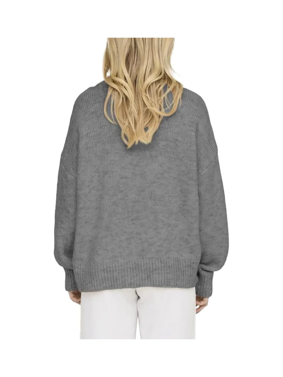 Pull Gris Femme Only Gro 3