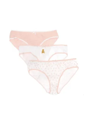 Lot x3 Culottes Rose/Blanche Femme Lulu Castagnette 1