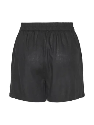 Short Noir Femme Pieces Canna 2