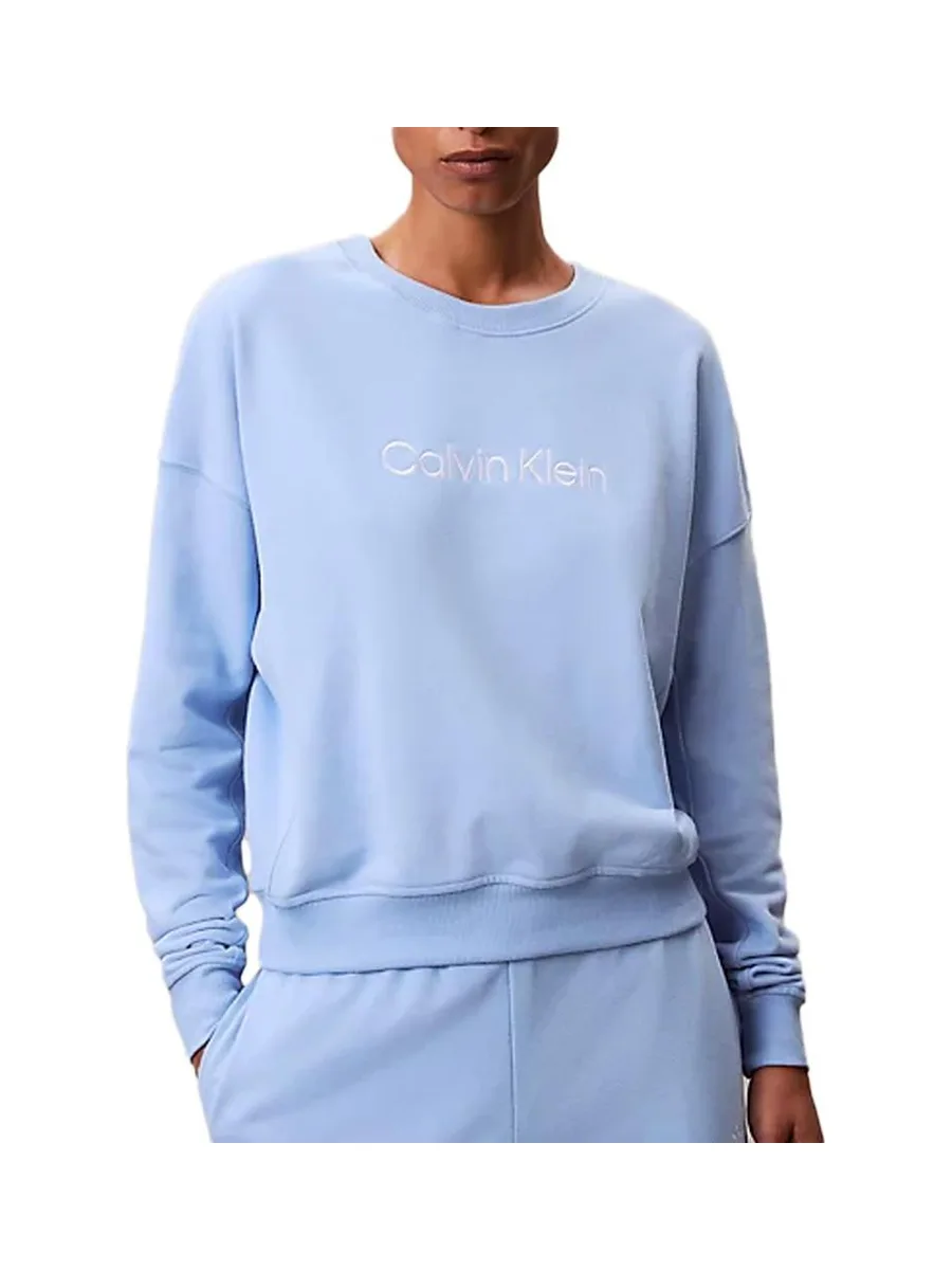 Sweat Bleu Femme Calvin Klein Jeans LV00QS7514 2