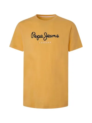 T-shirt Orange Homme Pepe jeans Eggo N 1