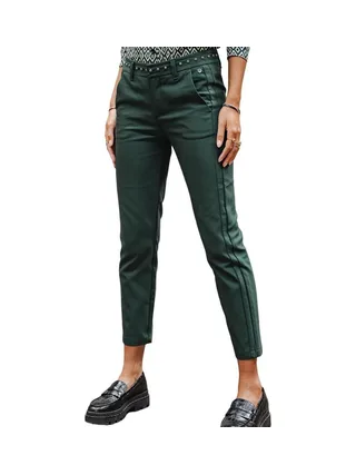 Pantalon Vert Foncé femme Freeman Porter Claudia Polyneo 1
