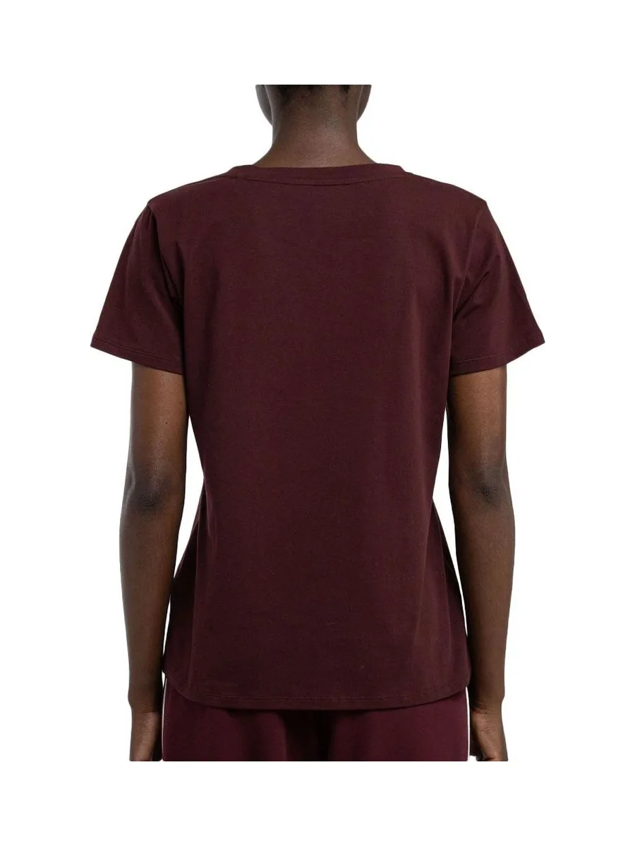 T-shirt Bordeaux Fille Teddy Smith Ribelles 3