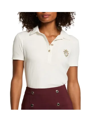 Polo Blanc Femme Morgan DPOLLA 1
