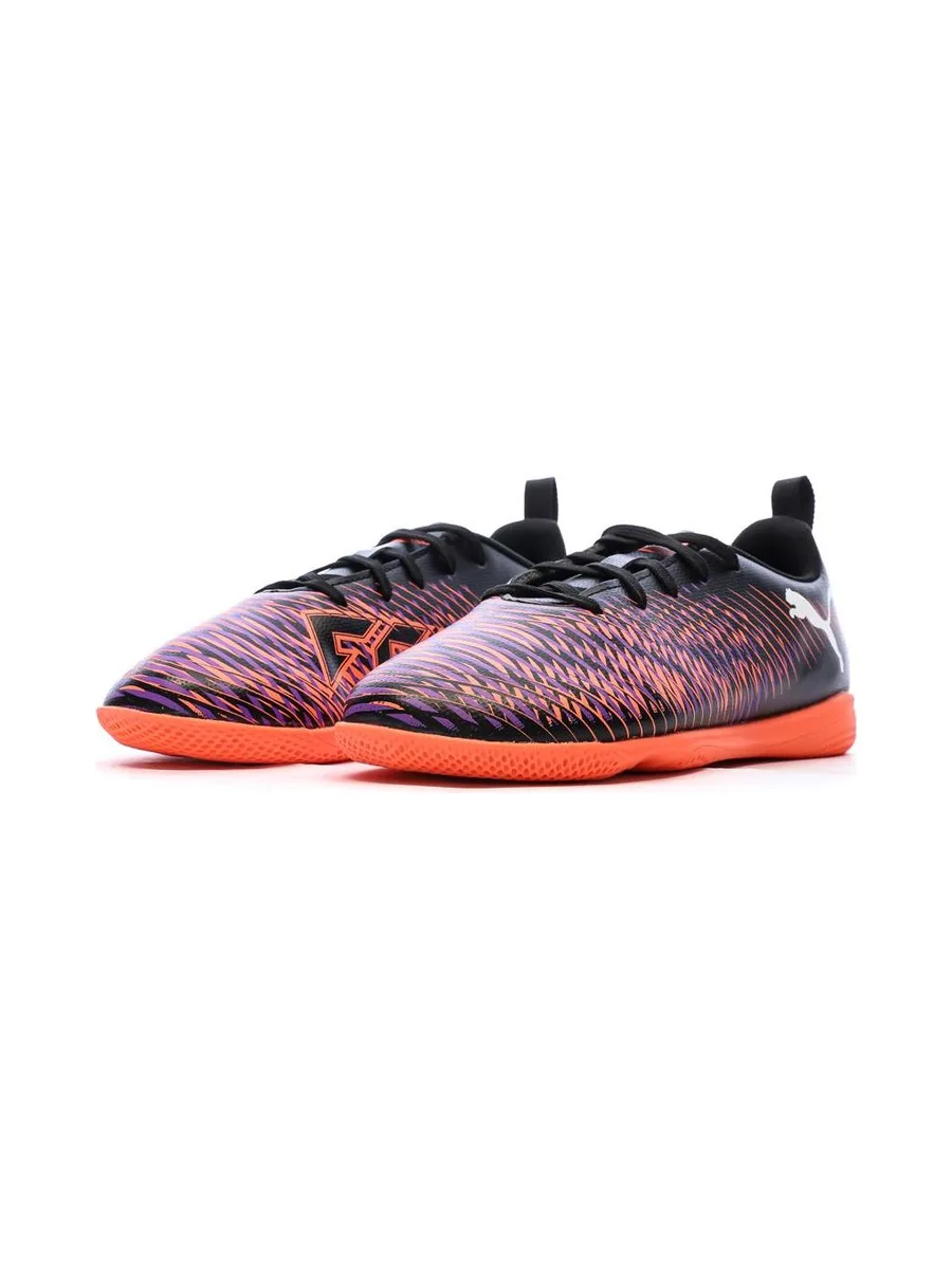 Chaussures de Foot Noir/Violet Junior Puma Future 8 Play IT Jr 7