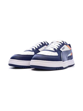 Baskets Bleu/Blanc/Orange Garçon Puma Puma Caven 6