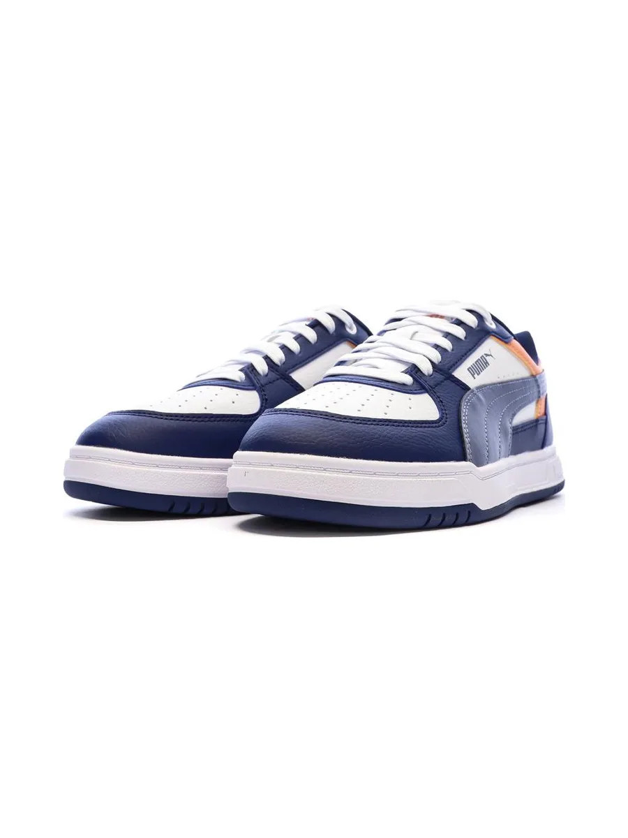 Baskets Bleu/Blanc/Orange Garçon Puma Puma Caven 7