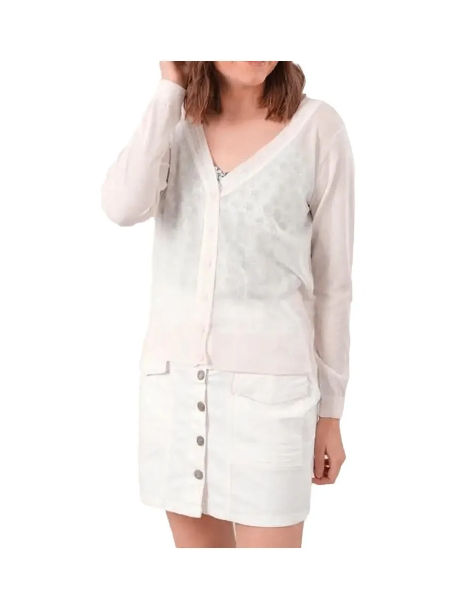 Gilet Écru dentelle Femme Deeluxe Milsa 2