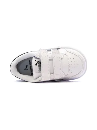 Baskets Blanc/Noir Garçon Puma Shuffle 4