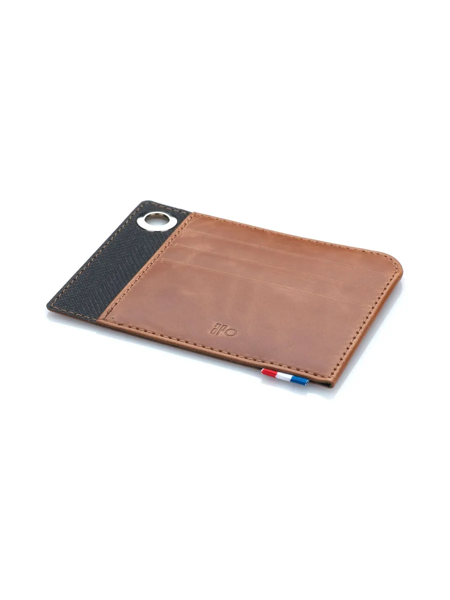 MAT - Porte-cartes horizontal à poche en liège - Naturel 57