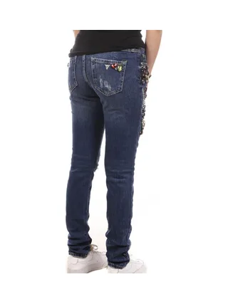 Jean Slim Bleu brut Femme Guess FYLT 2