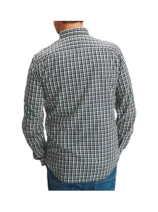 Chemise Blanche/Verte Homme TBS Sylasch 2