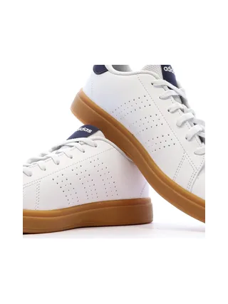 Baskets Blanches Homme Adidas Advantage Bases 7