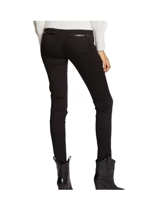 Pantalon Slim Noir Femme Morgan PACO 2