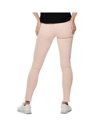 Pantalon Skinny Rose Femme Only Blush Mid Sk 2