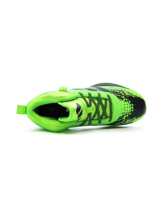 Chaussures de Basketball Vertes Adidas Cross Em Up 5 K Wide 4