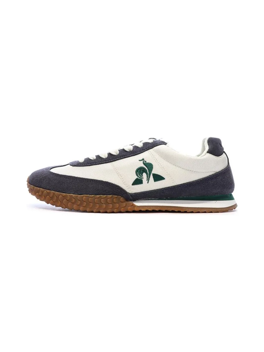 Baskets Ecru/Bleu Homme Le Coq Sportif Veloce 2