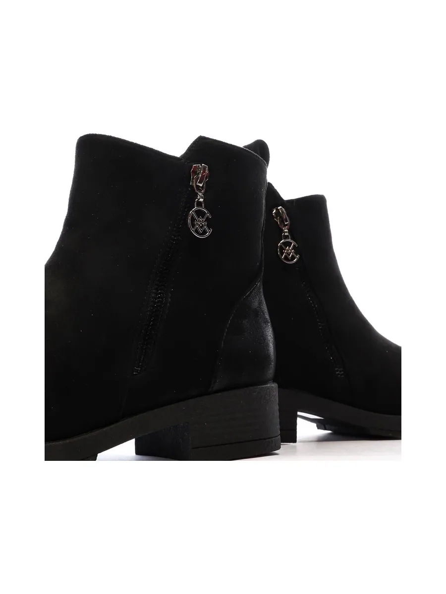 Bottines Noires Femme Chattawak 8-Vamp 8