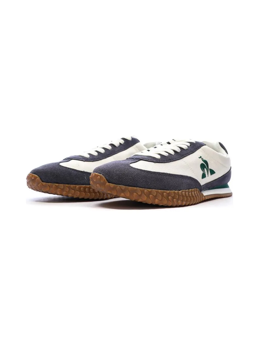 Baskets Ecru/Bleu Homme Le Coq Sportif Veloce 7