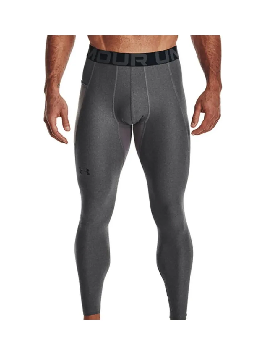 Legging Gris Homme Under Armour HeatGear 2