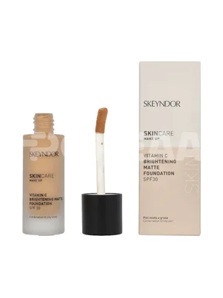 Skeyndor Vitamin C Brightening Matte Foundation 30ml - Combination To Oily Skin 1