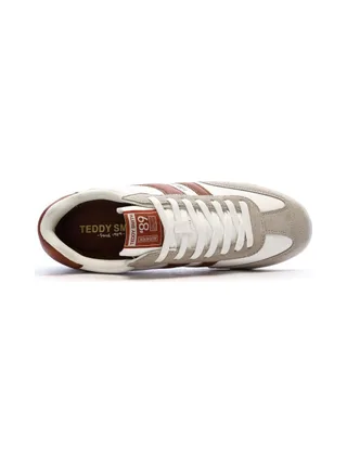 Baskets Marron/Blanches Homme Teddy Smith 120503 4