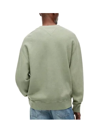 Sweat Vert Homme Tommy Hilfiger Washed 2